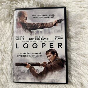 Looper DVD tested working Bruce Willis Rated R action packed